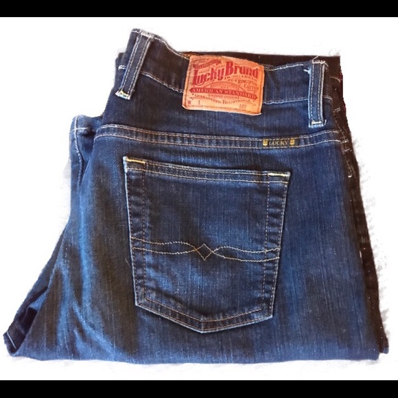 SOLD🍀 Lucky Brand 🍀 Jeans 10/30 Bootcut - Picture 2 of 6